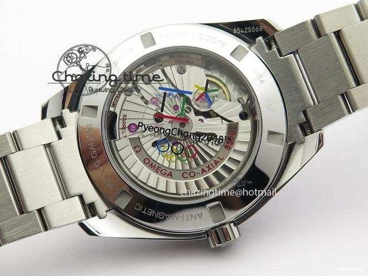 0310 Aqua Terra ‘PyeongChang 2018’ V6F Best Edition Blue Dial On SS Bracelet A UrbanChic 8251
